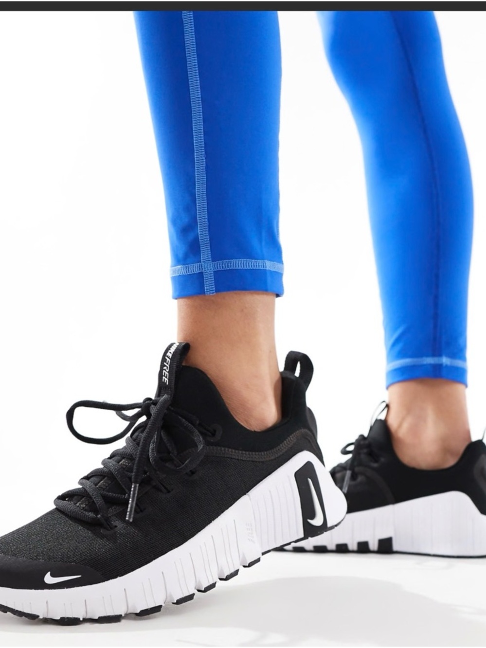 Nike Metcon 6 Black and White Training Sneakers - Picture 2 of 7
